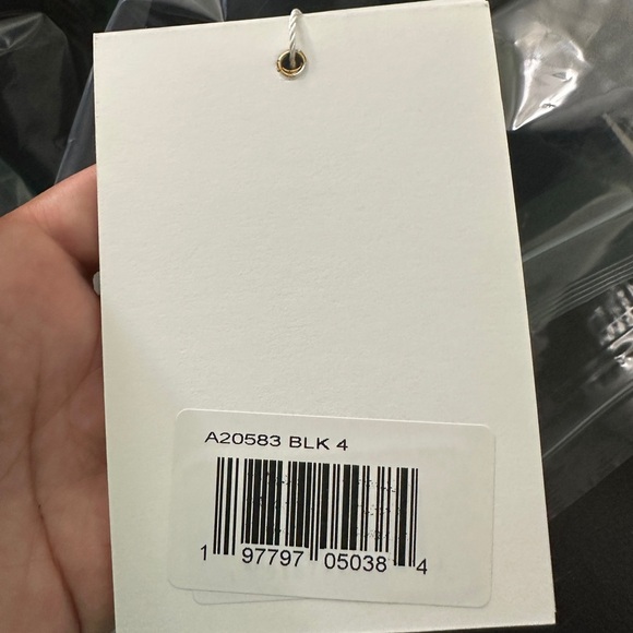 NWT MAC DUGGAL Dress Size 2 Evening Gown Black Mini Tulle Satin Bow Fit Flare - Picture 6 of 8